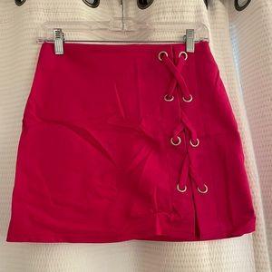 By The Way Hot Pink Skirt